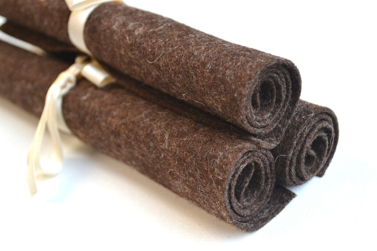 100% Merino Wool felt - Natural Melange Colours