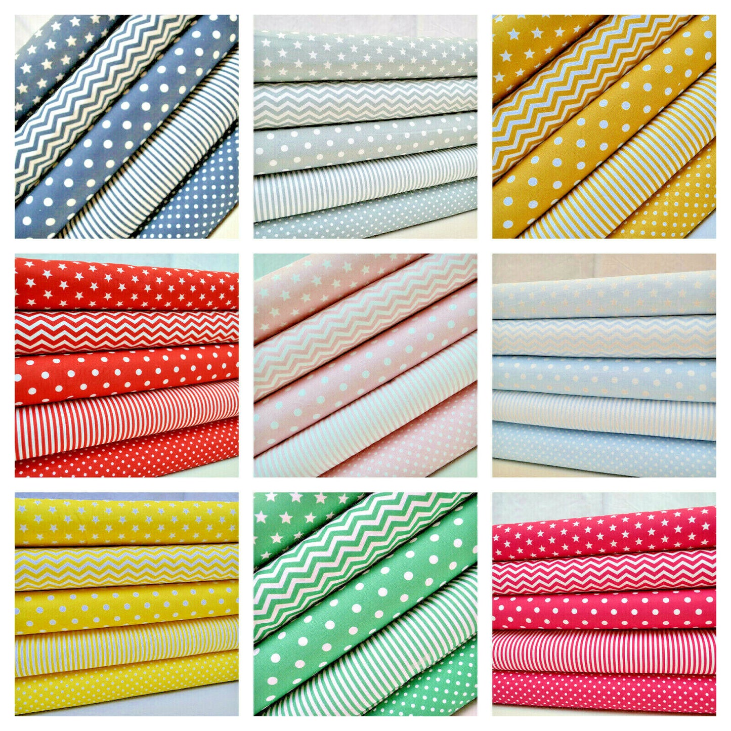 Fat Quarter Bundels - 100% Cotton fabric