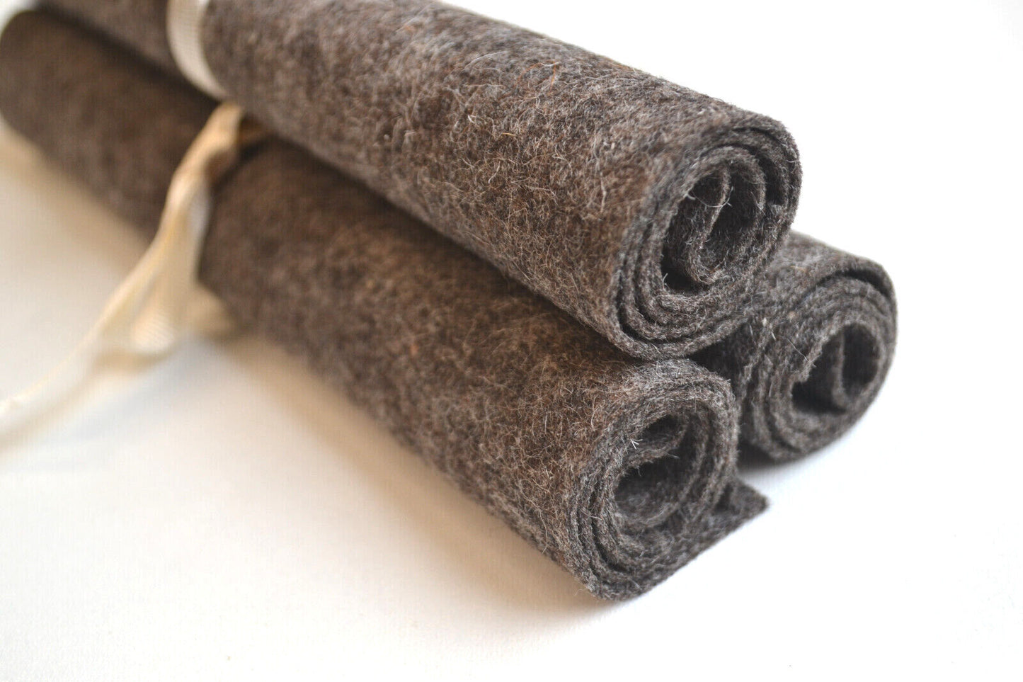 100% Merino Wool felt - Natural Melange Colours