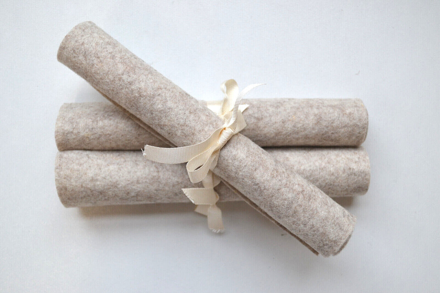 100% Merino Wool felt - Natural Melange Colours