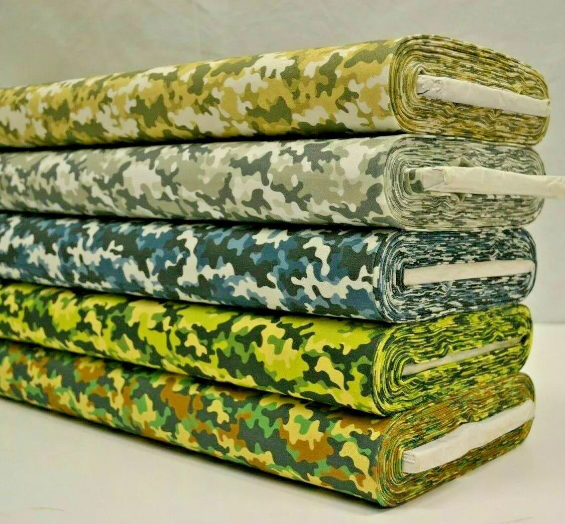 100% Cotton Camouflage Digital Print Fabric