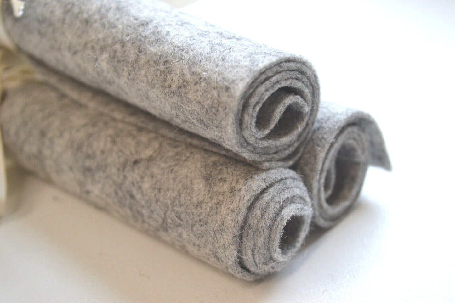 100% Merino Wool felt - Natural Melange Colours