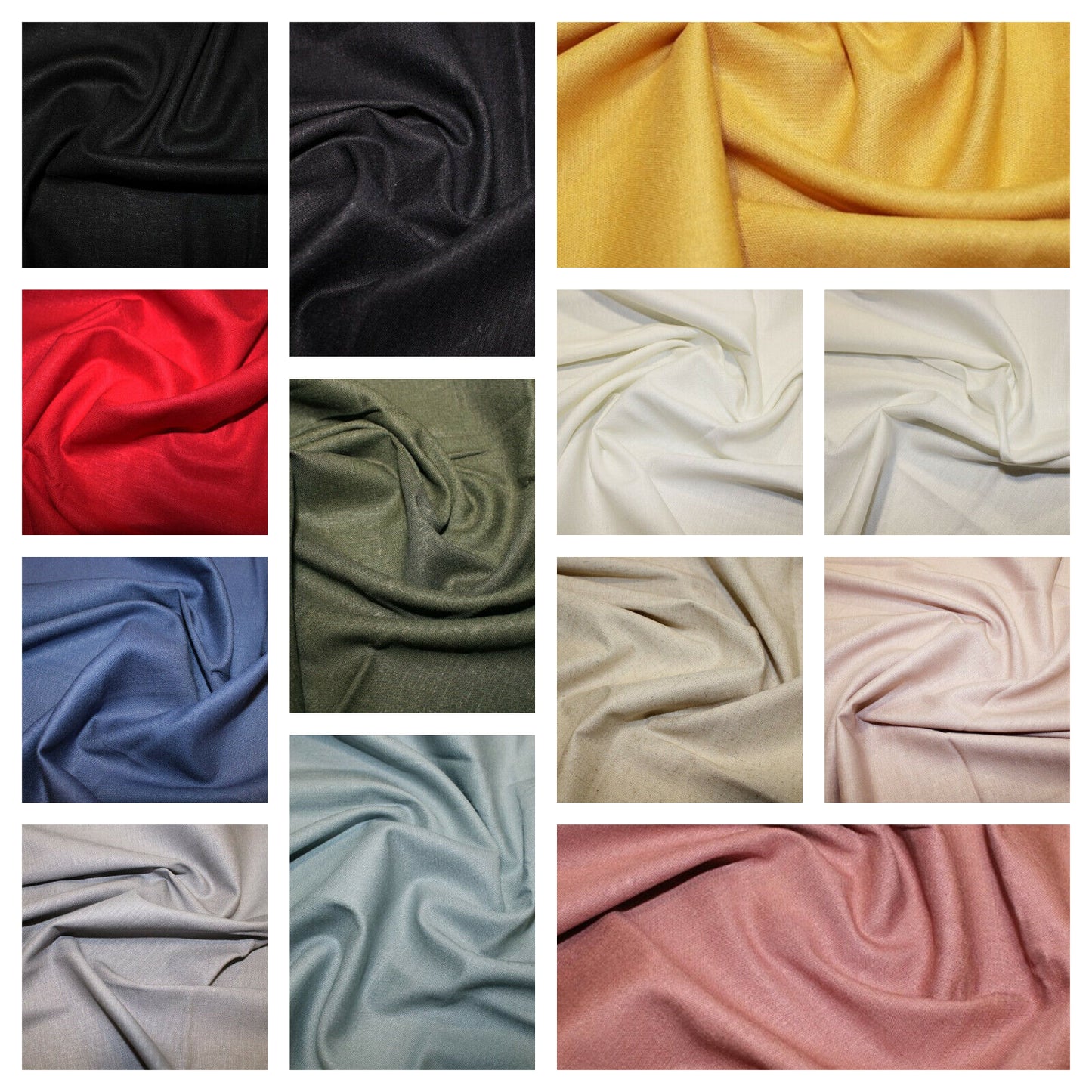 Linen Viscose Stretch Fabric