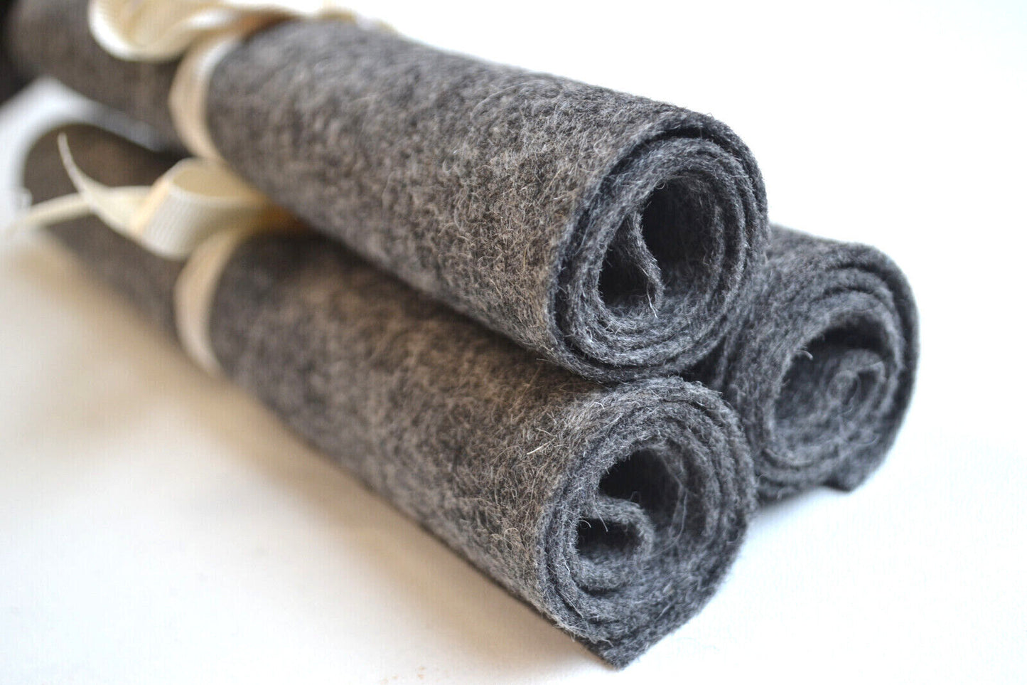 100% Merino Wool felt - Natural Melange Colours