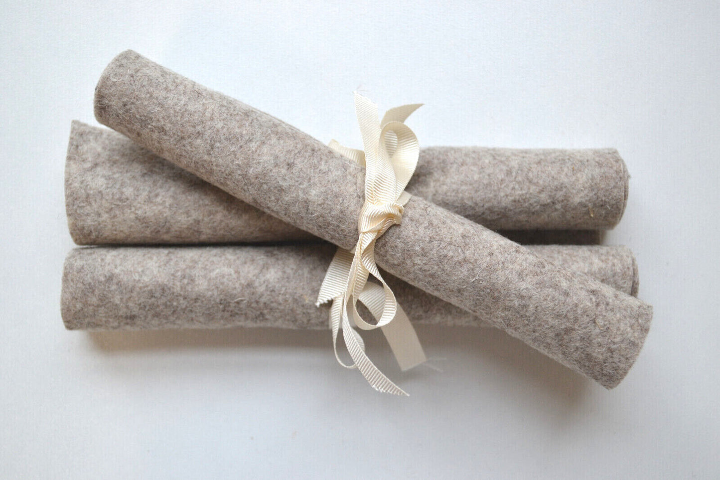 100% Merino Wool felt - Natural Melange Colours